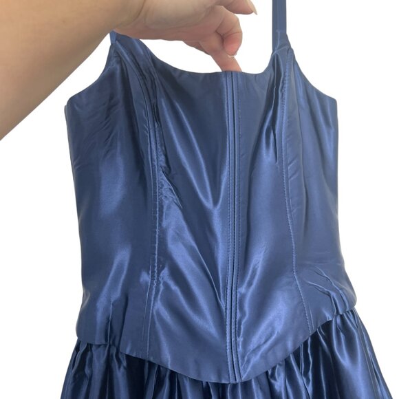 Jessica McClintock Gunne Sax Corset A line women's dress size 9 / 10 - Picture 3 of 11